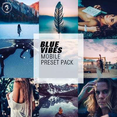 Blue Vibes - Mobile Presets