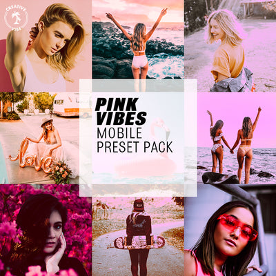Pink Vibes - Mobile Presets