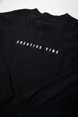 BLACK Vert Back | Long Sleeve Shirt